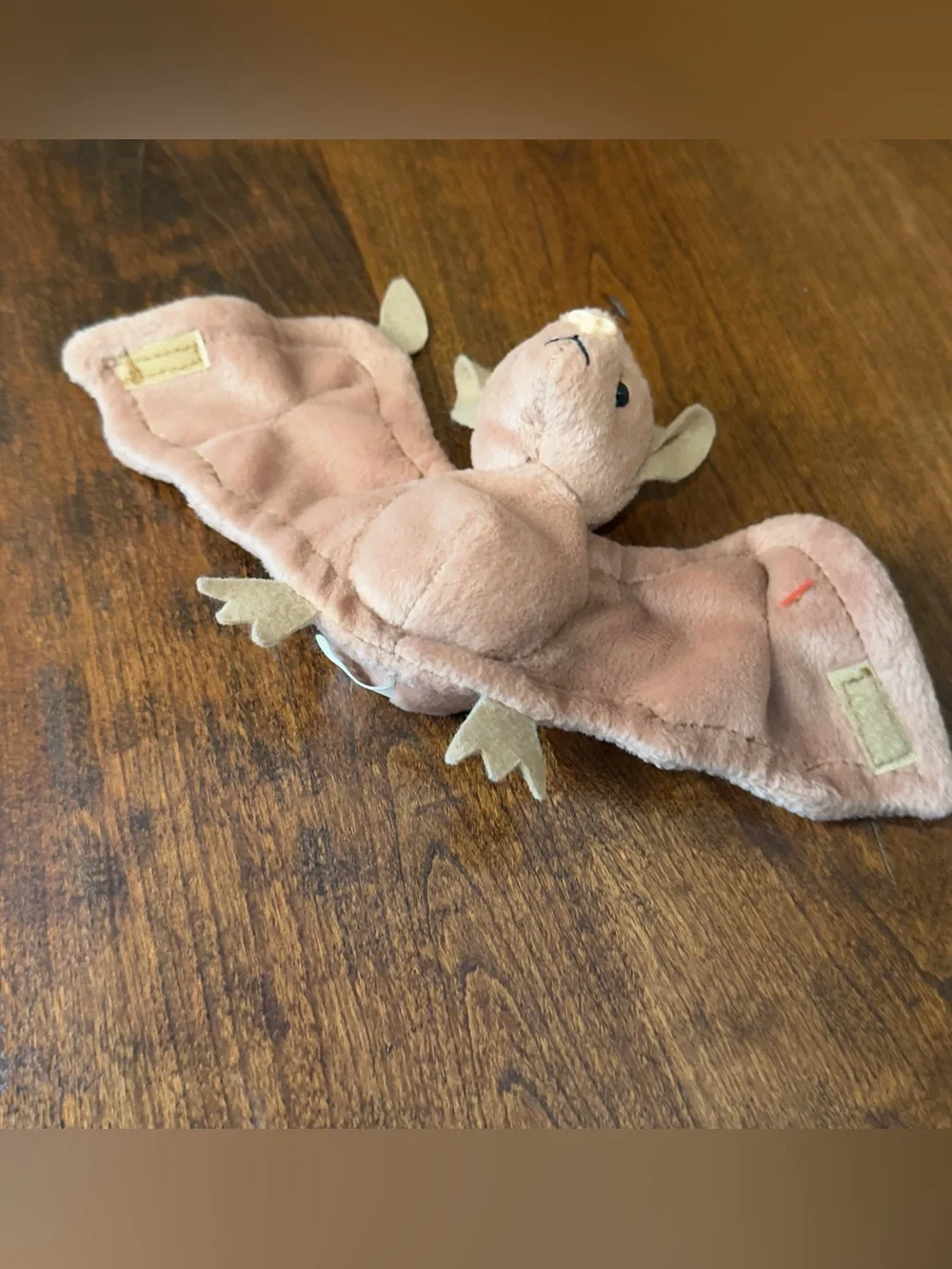Ty “Batty” Bat Plush Beanie Baby with Heart Tag